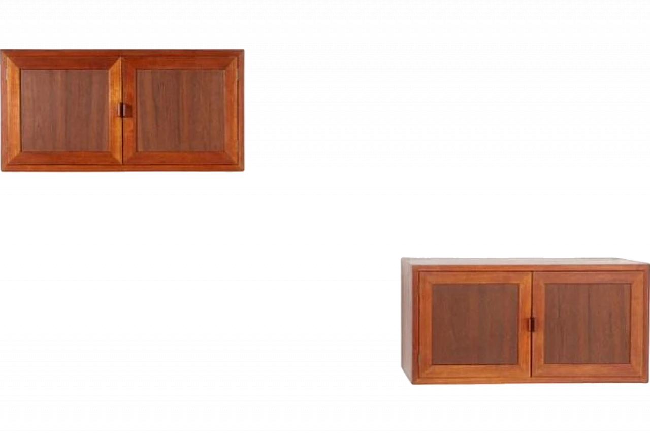 Pair of Danish Wall Cabinets by Johannes Andersen, 1960s 11