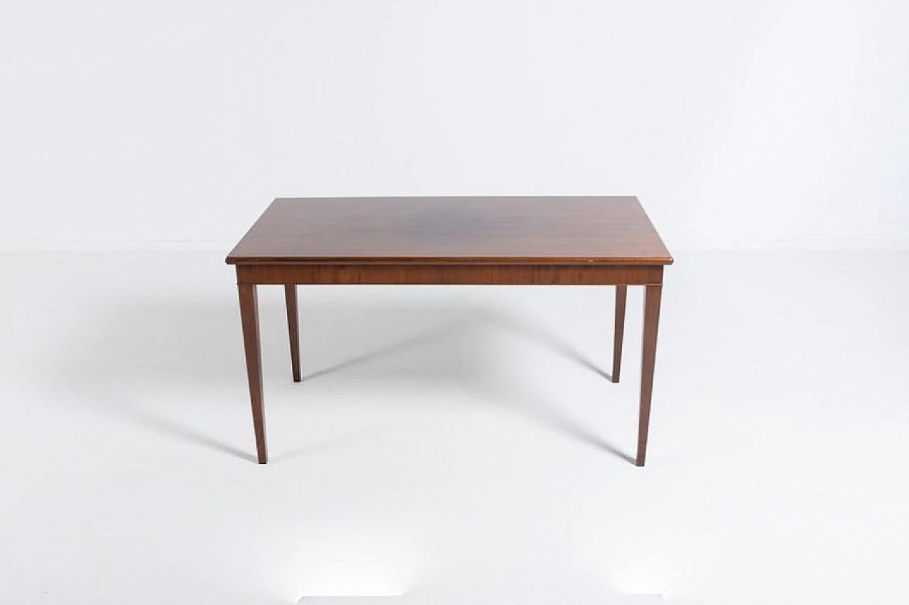 Mahogany coffee table by Frits Henningsen, 1960s 1