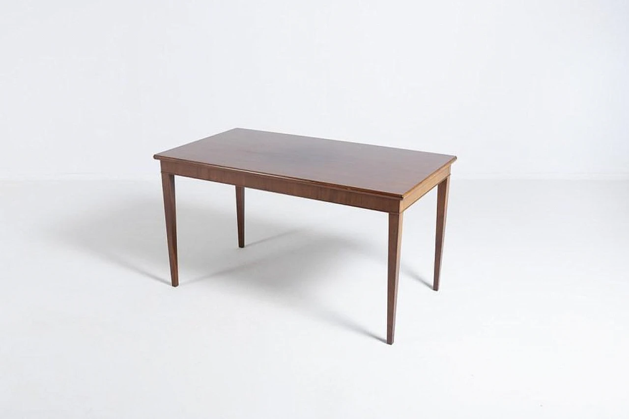 Mahogany coffee table by Frits Henningsen, 1960s 2