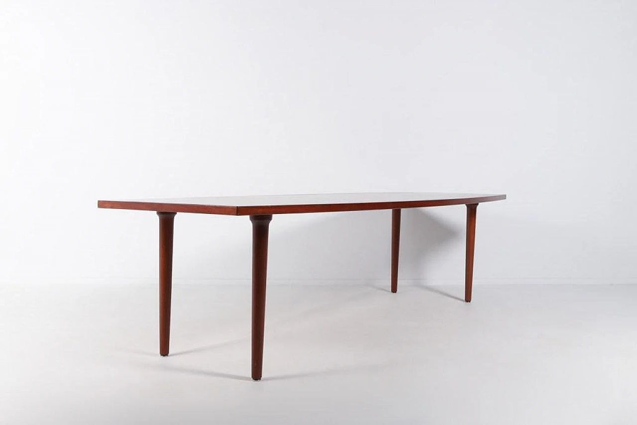 Danish teak table by Johannes Andersen, late 20th century 2