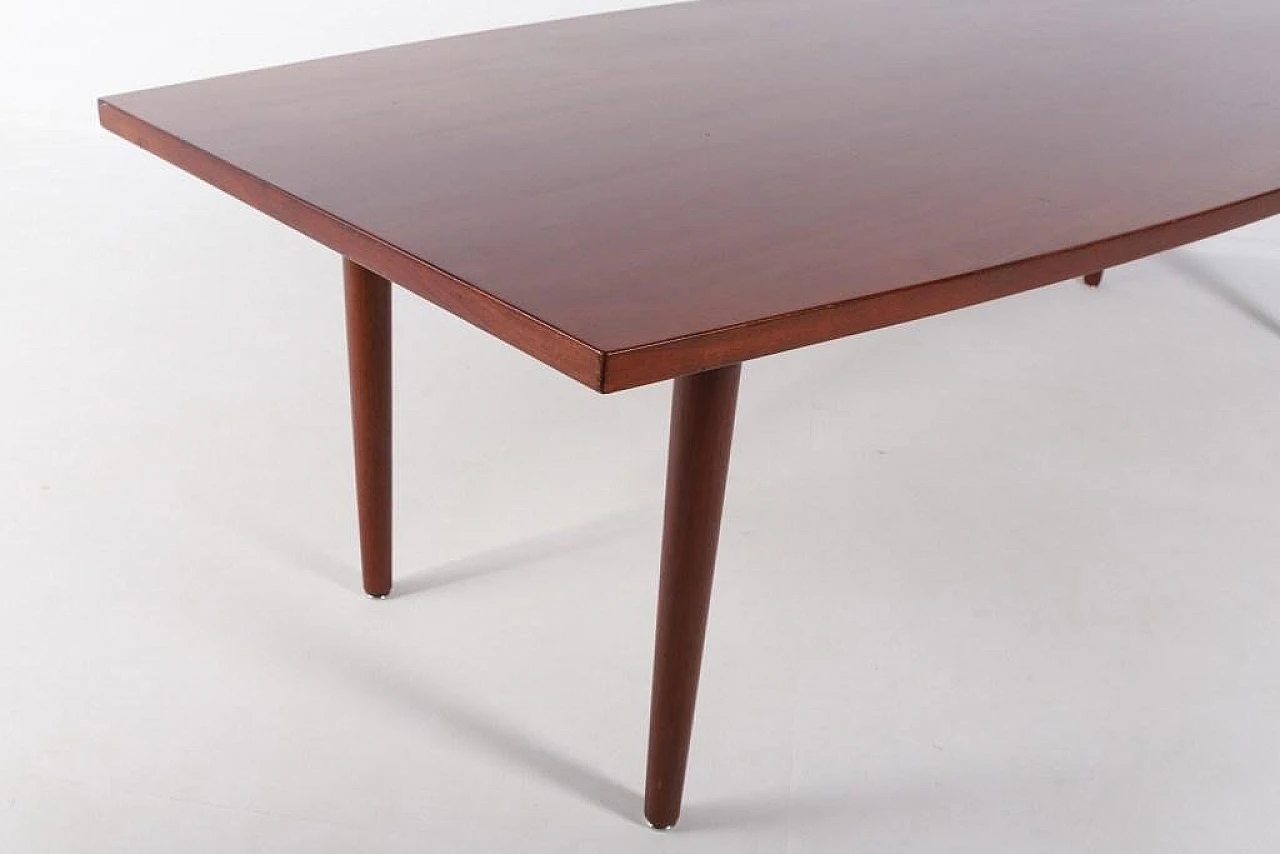 Danish teak table by Johannes Andersen, late 20th century 8