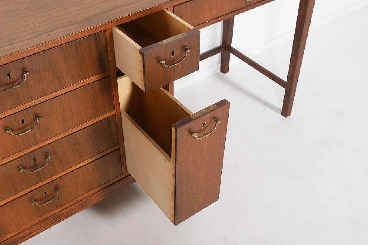 Rosewood sideboard by Frode Holm for Illums Bolighus, 1950s 5