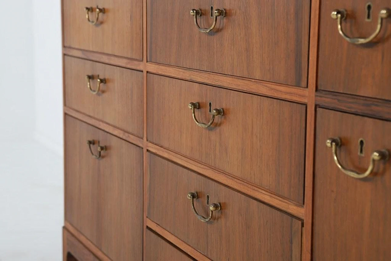 Rosewood sideboard by Frode Holm for Illums Bolighus, 1950s 7