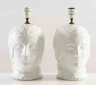 Tommaso Barbi, Pair of Lamps 1980s-1990s