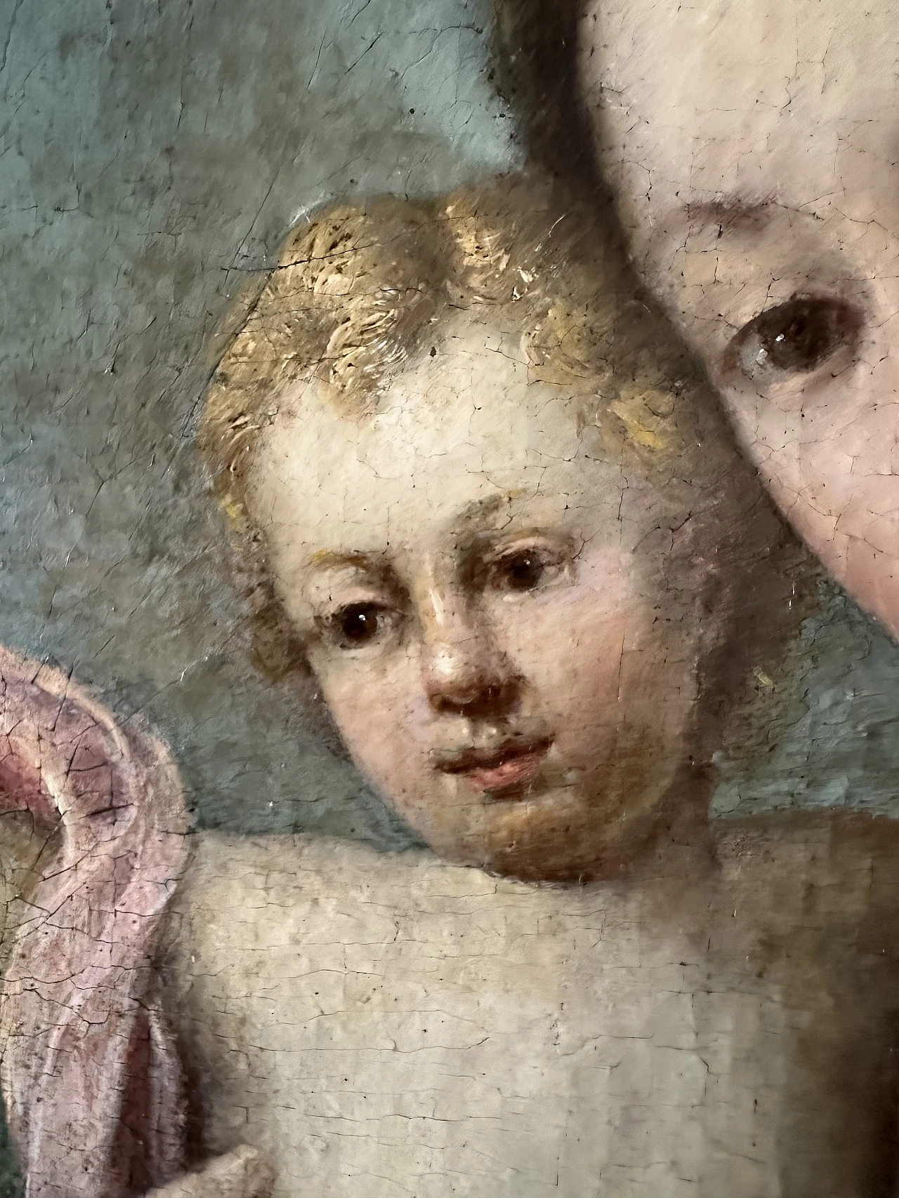 Madonna con Bambino, olio su tela, '600 3