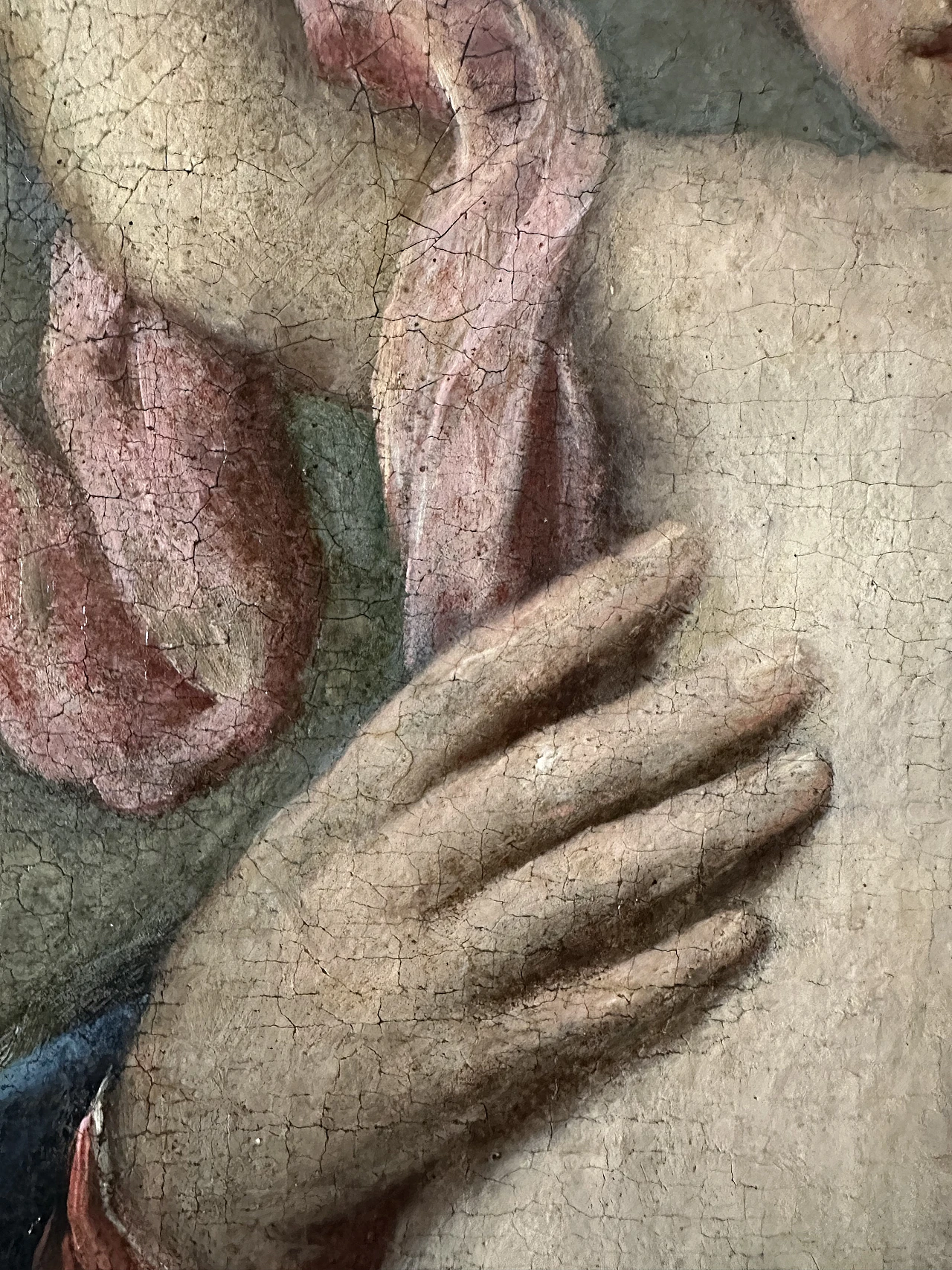 Madonna con Bambino, olio su tela, '600 6