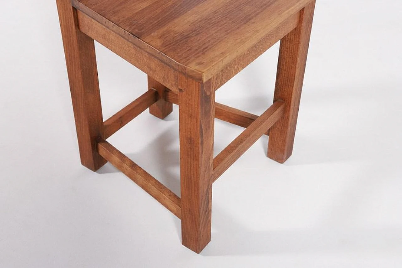 4 Walnut dining chairs by Sven Larsson, late 20th century 8