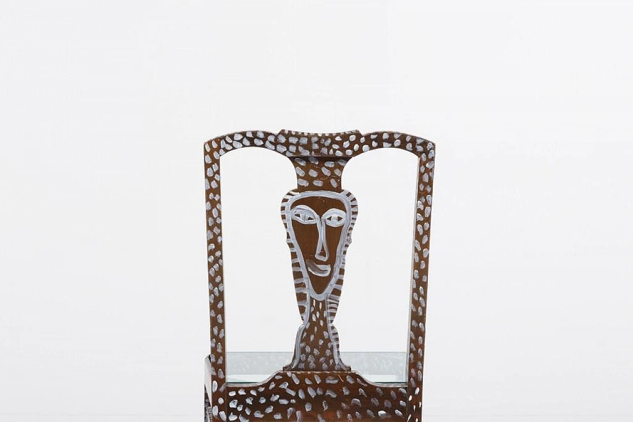 Sculptural glass chair by Ulrica Hydman-Vallien, late 20th century 7