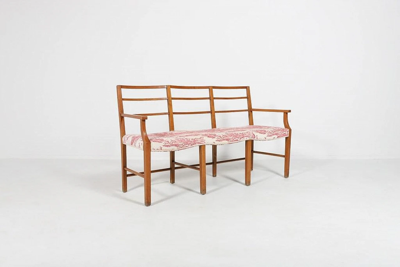 Danish Modern Bench, 1940s 2