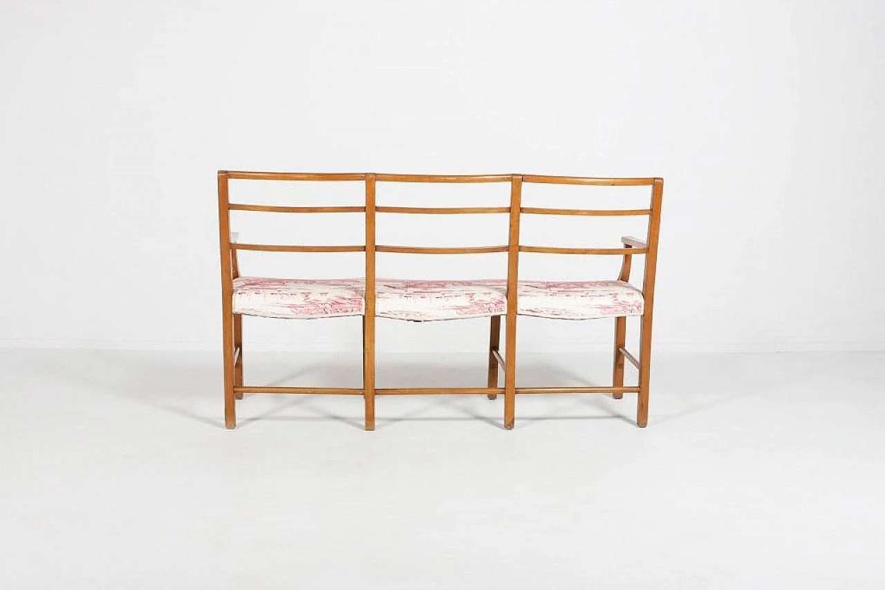 Danish Modern Bench, 1940s 8