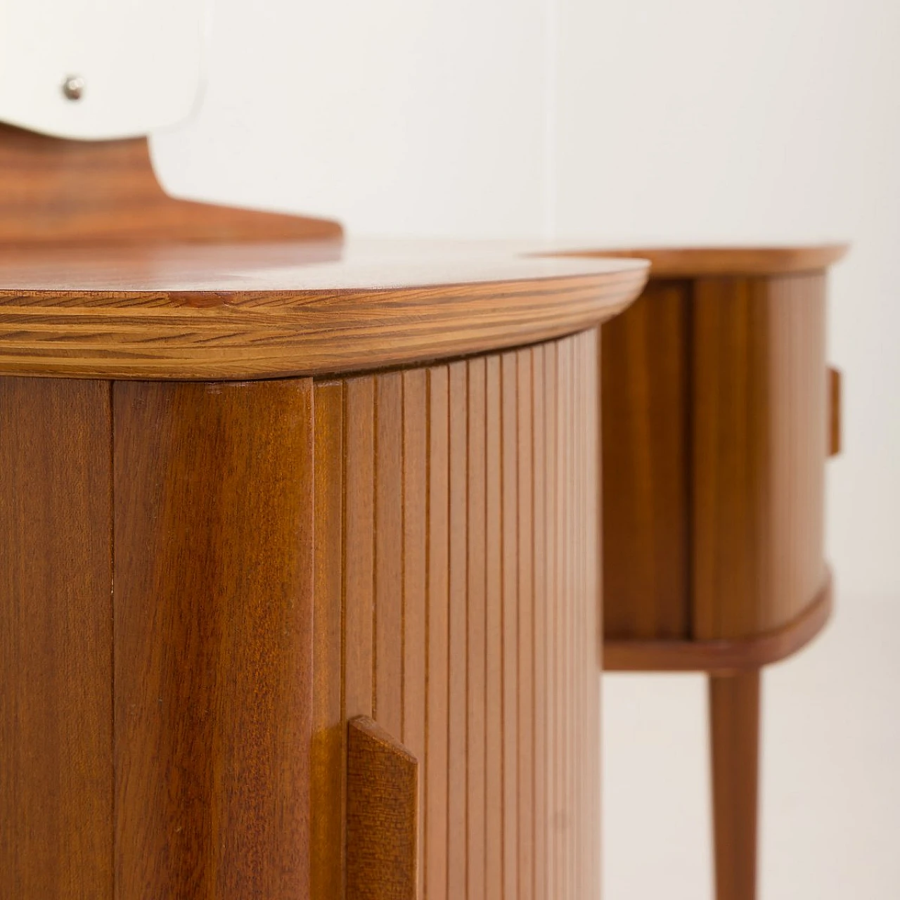 Teak dressing table with mirror by Viken Møbelfabrikk, 1950s 14