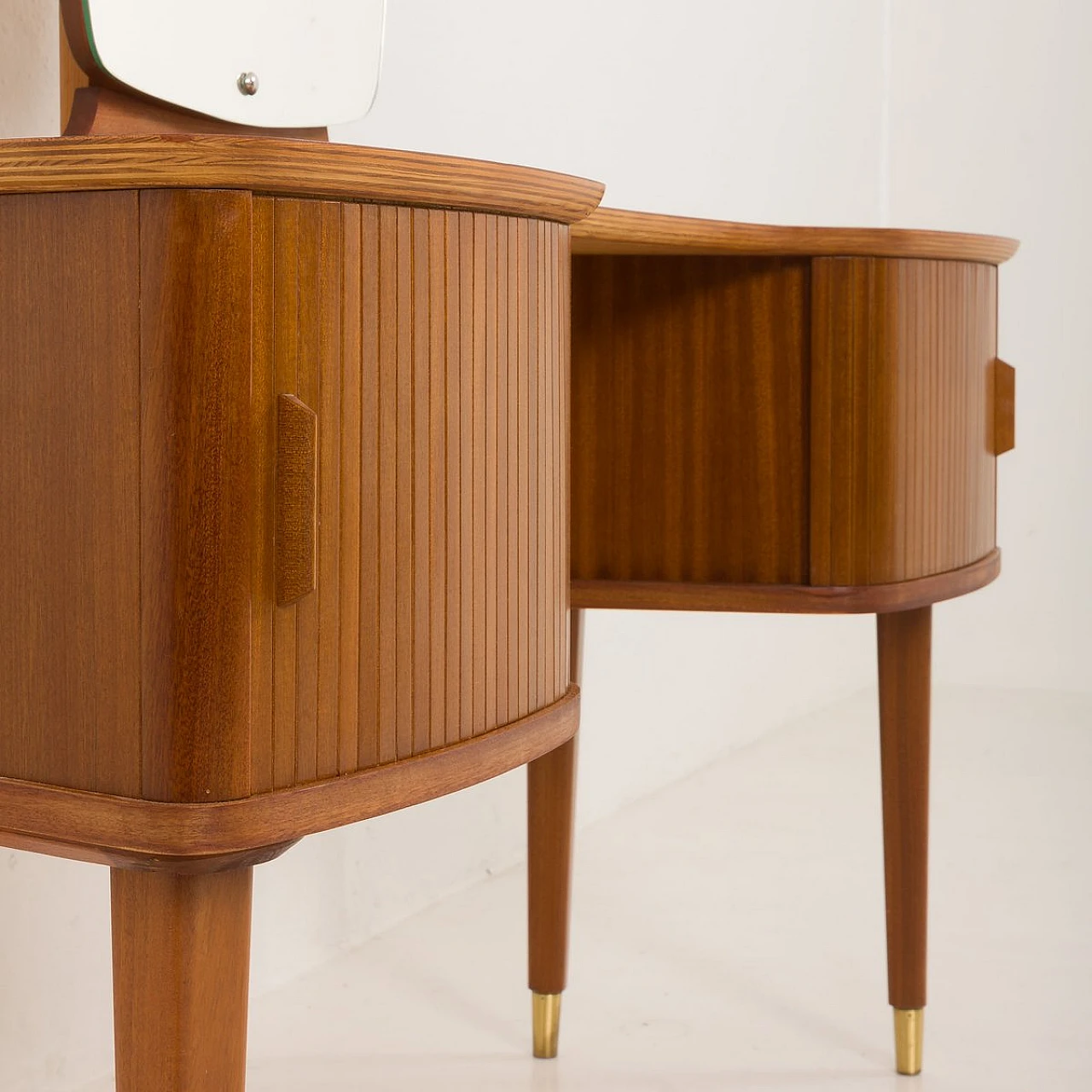 Teak dressing table with mirror by Viken Møbelfabrikk, 1950s 17