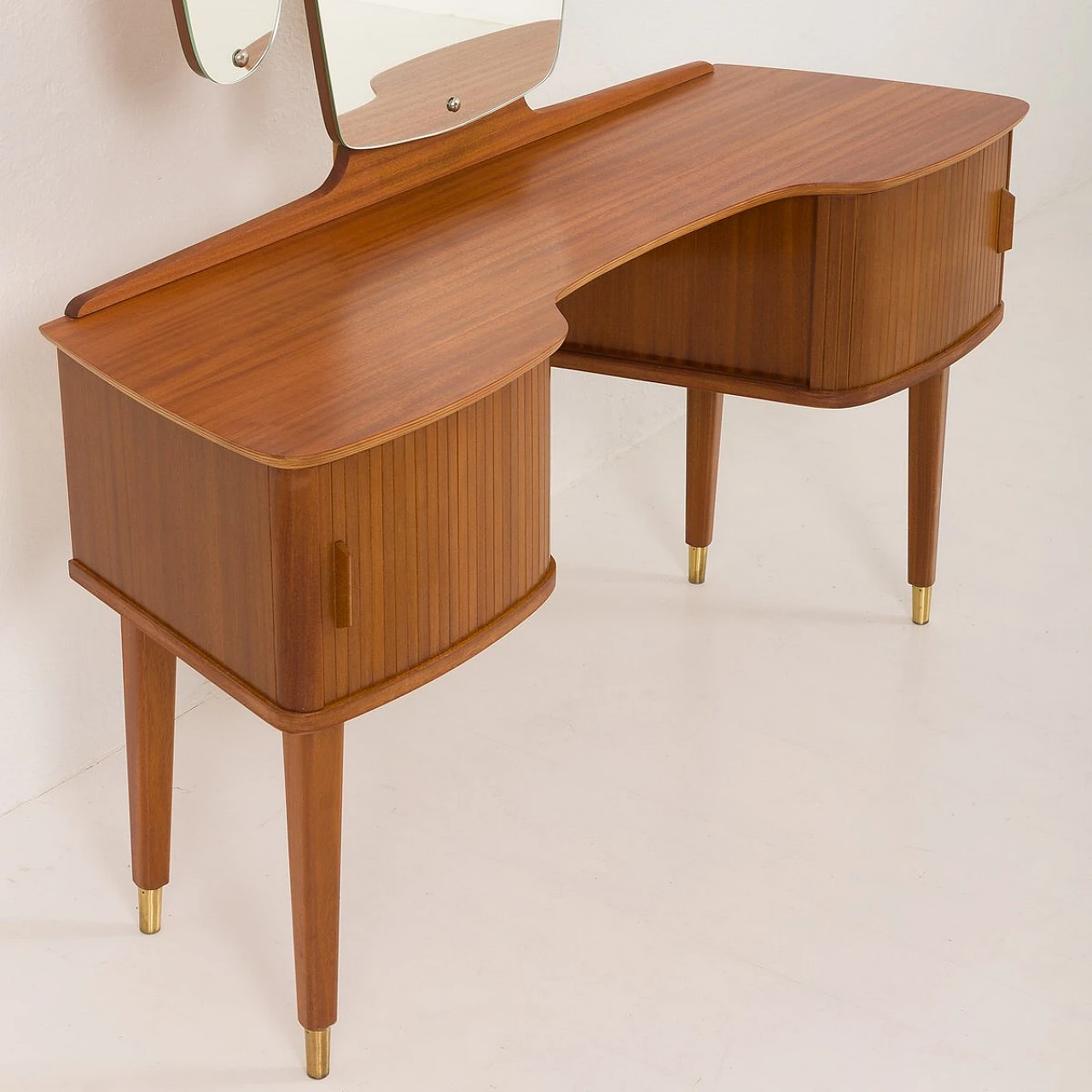 Teak dressing table with mirror by Viken Møbelfabrikk, 1950s 18