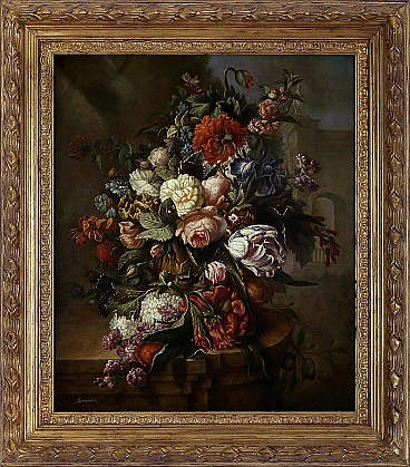 Roberto Suraci, Still life, oil on canvas, 2006