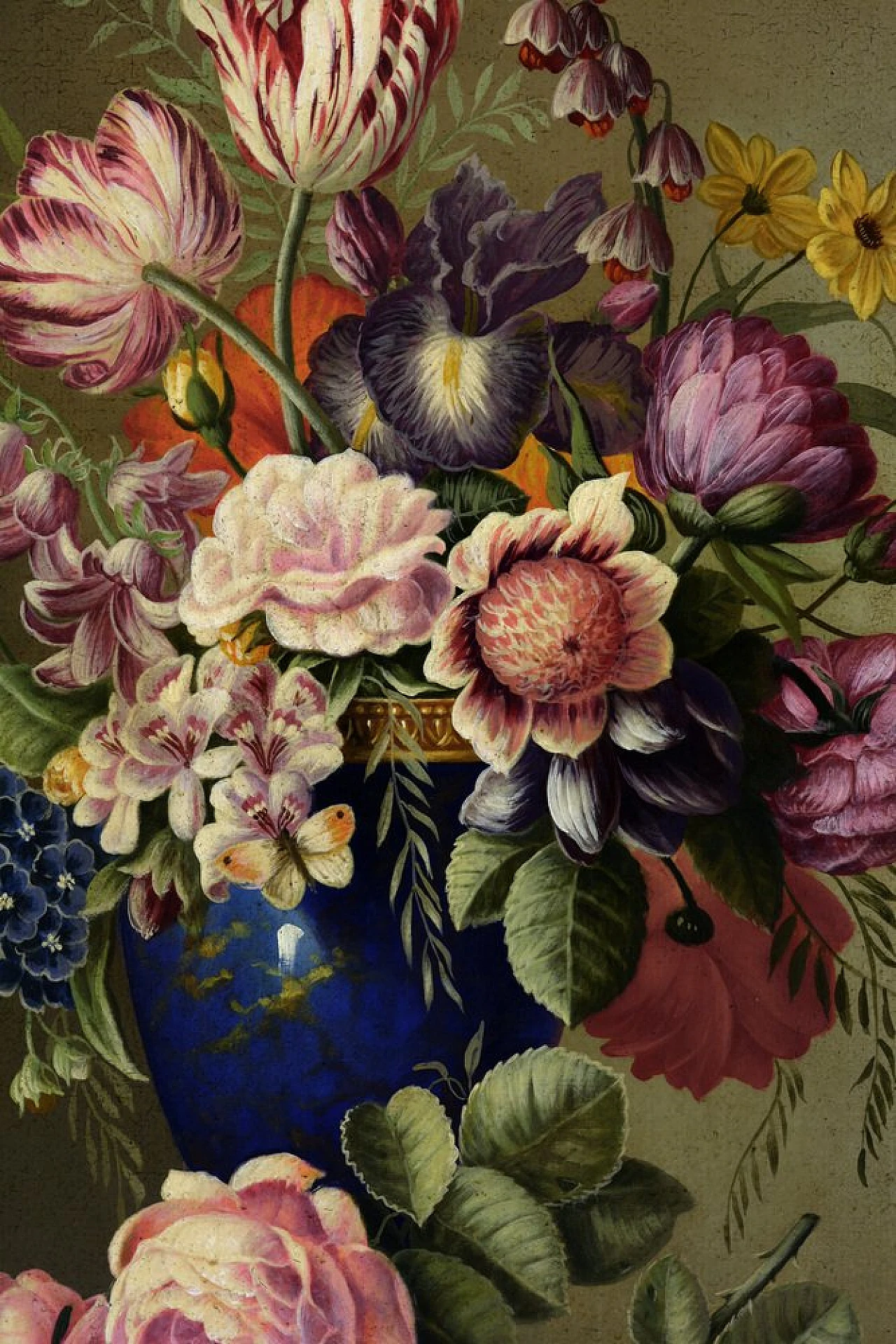 Carlo De Tommasi, Flowers, oil on canvas, 2017 3