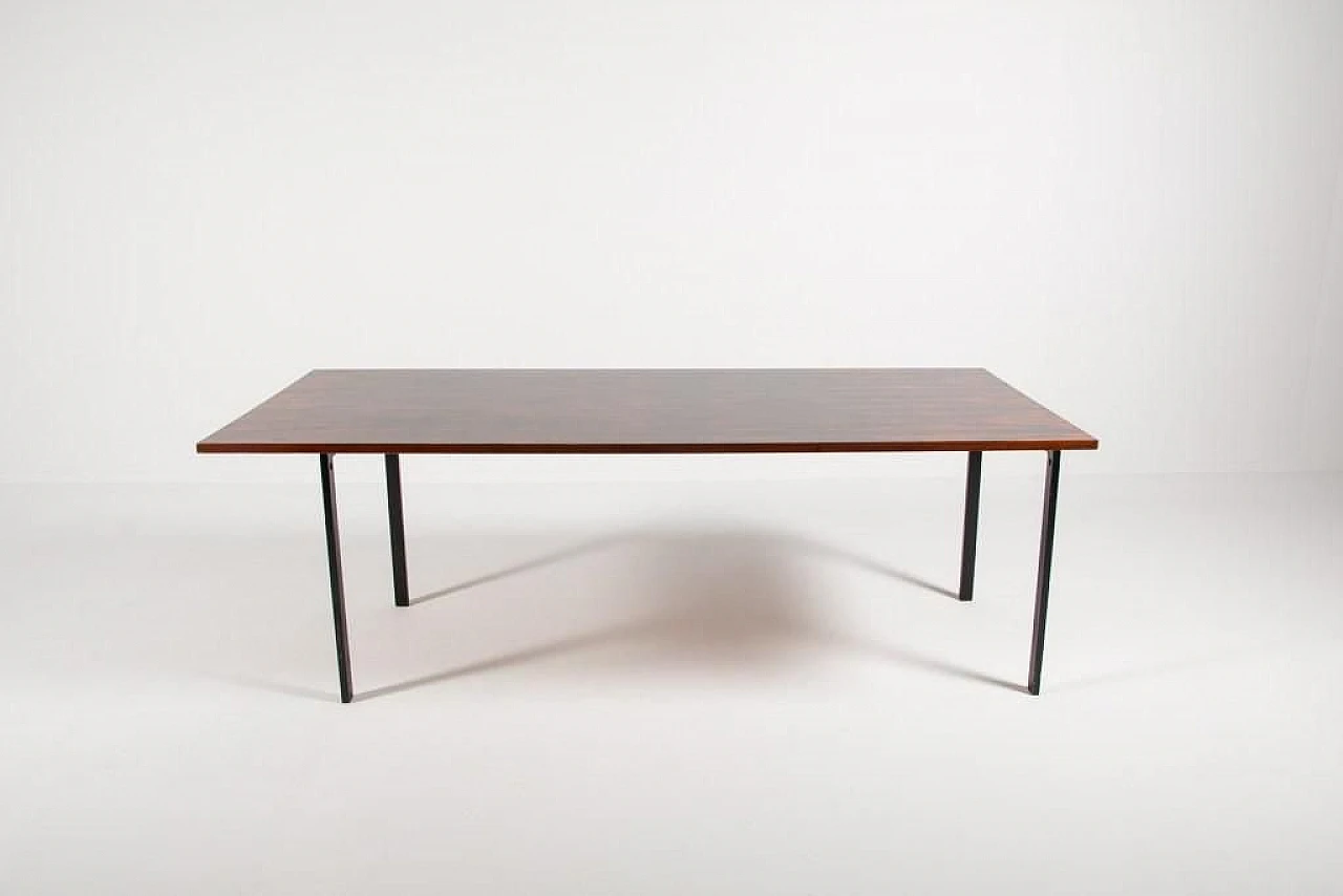 Mid-Century Architectural Rosewood Top Table, 1960s, Denmark 1