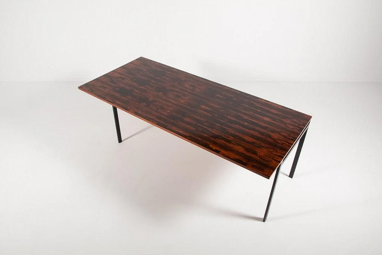 Mid-Century Architectural Rosewood Top Table, 1960s, Denmark 2