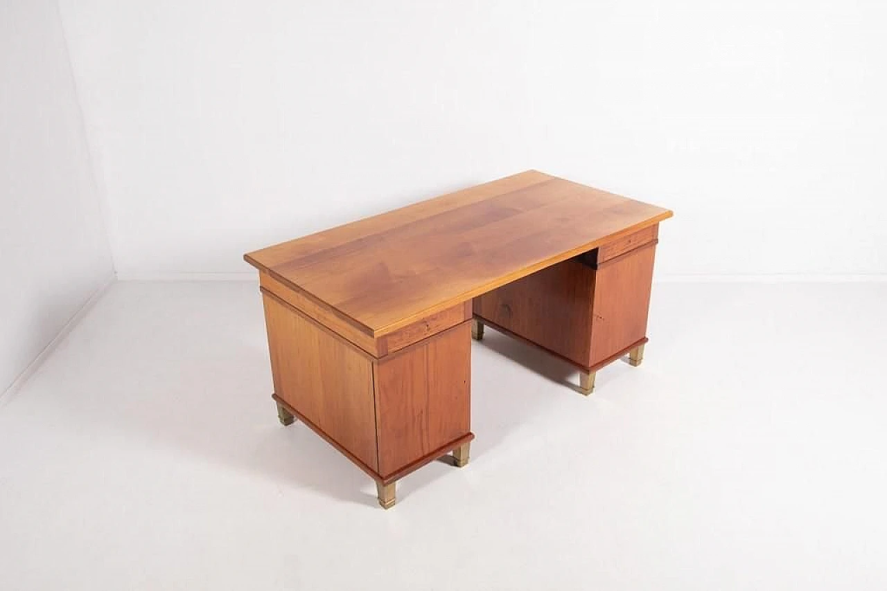 Monumental Danish Modern Executive Desk, 1950s 2