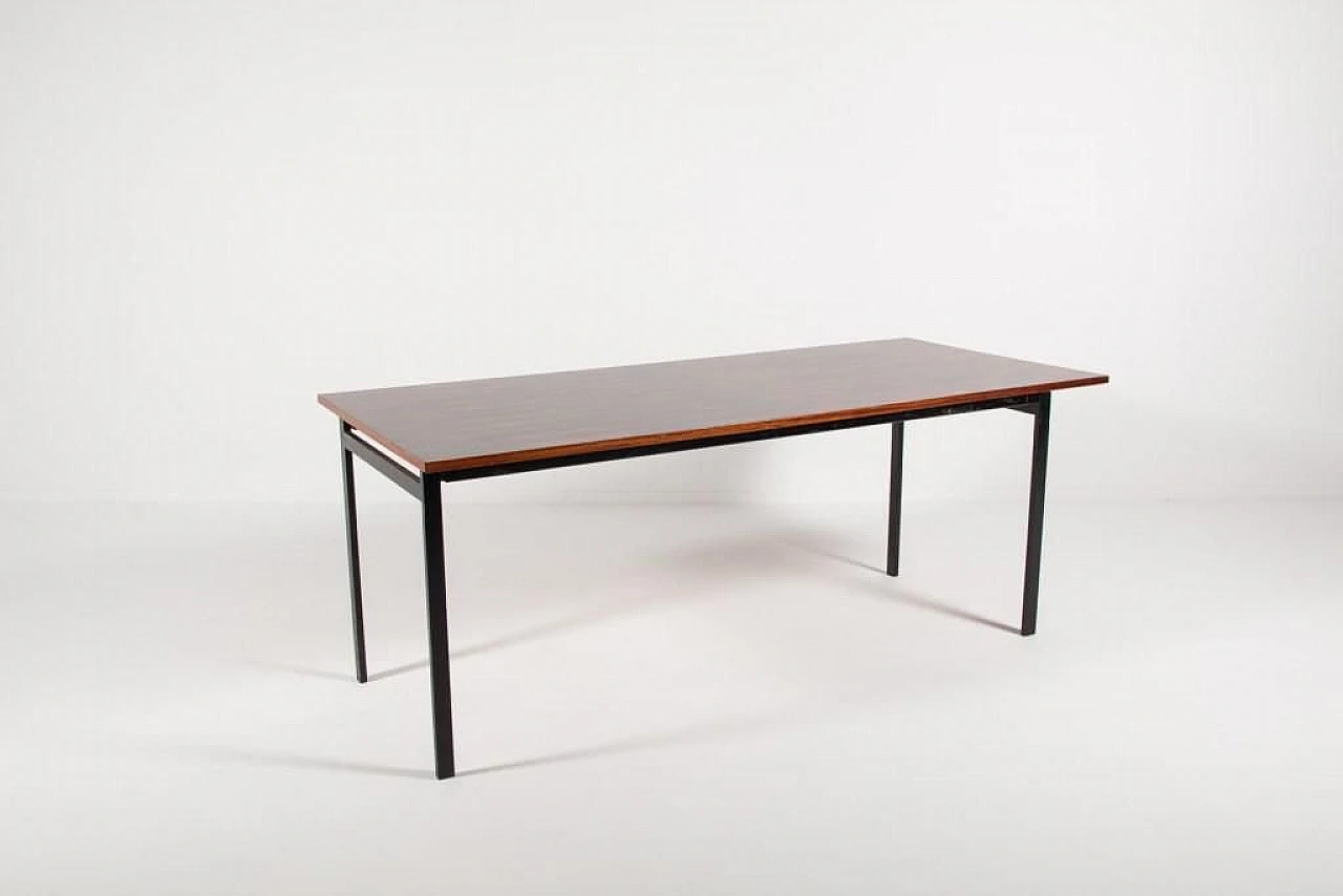 Mid-Century Architectural Rosewood Top Table, 1960s, Denmark 10