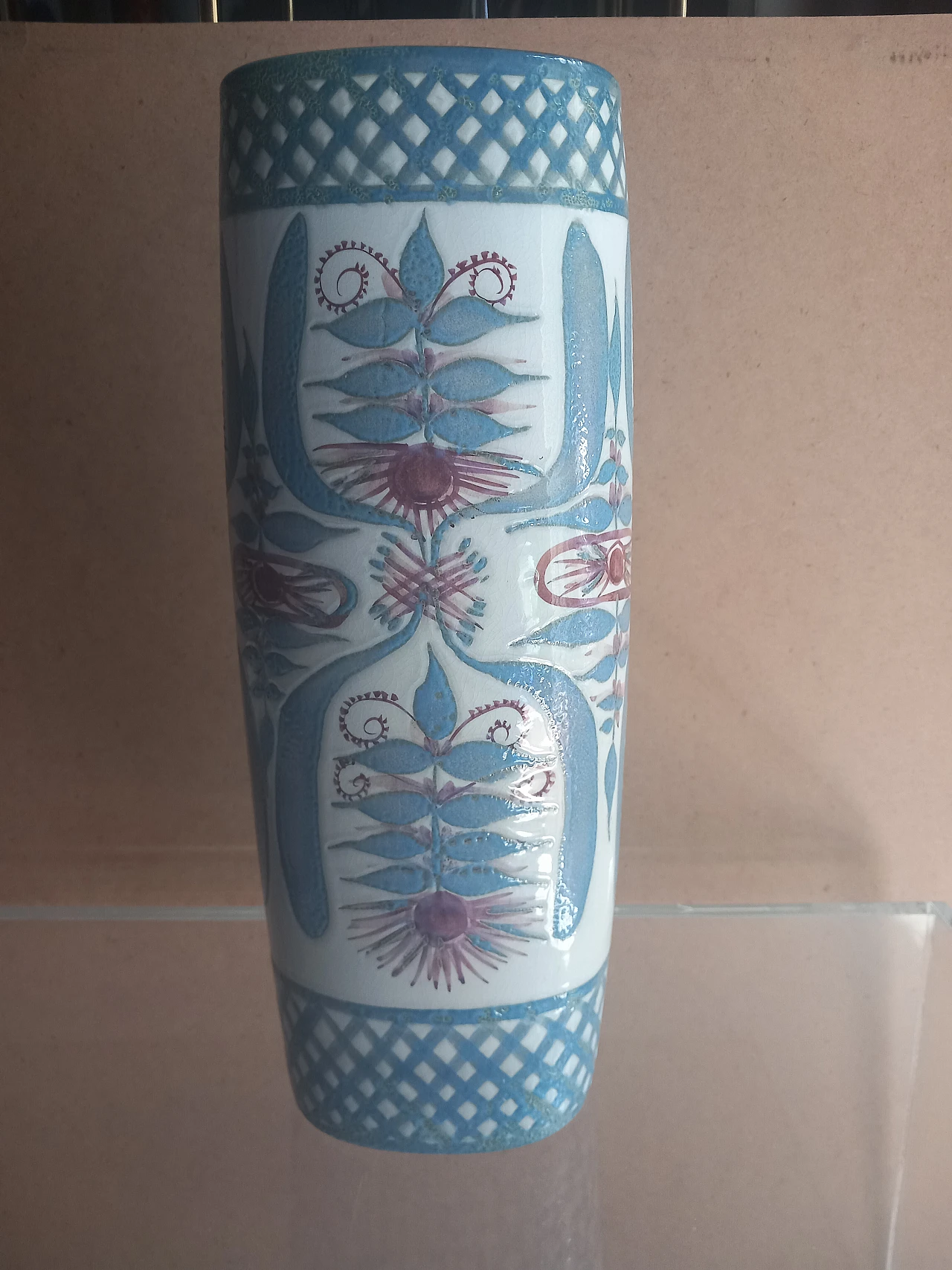 Vaso in ceramica alla maniera di Marianne Johnson, anni '60 1