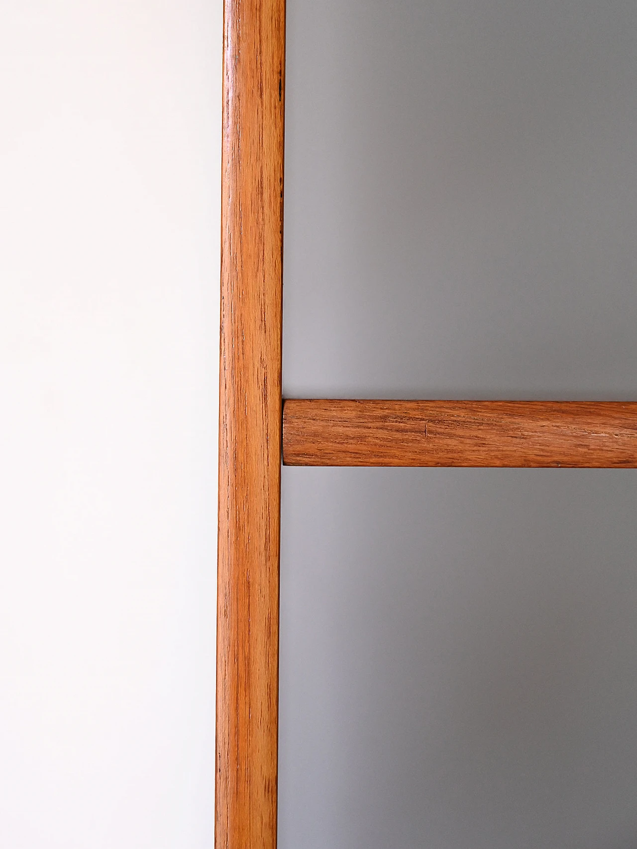 Teak bookcase with curved wood handles by Bodafors, 1960s 8