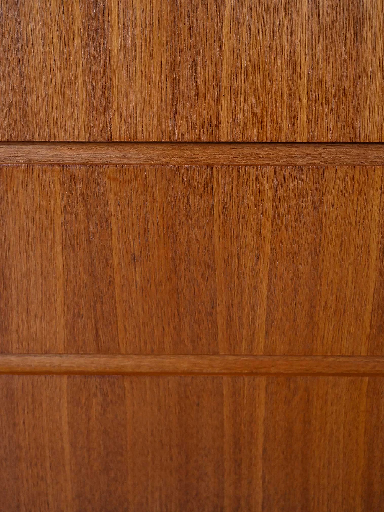 Scandinavian teak six-drawer dresser, 1960s 9