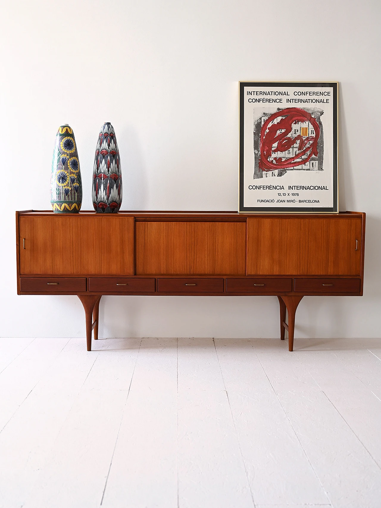 Wooden sideboard by Svante Skogh, 1960s 2