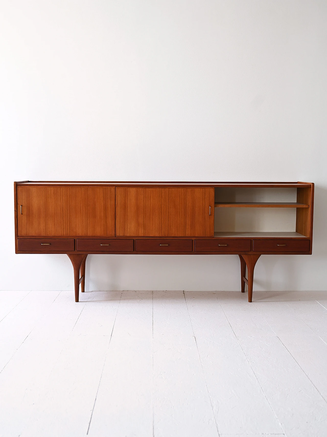 Wooden sideboard by Svante Skogh, 1960s 3