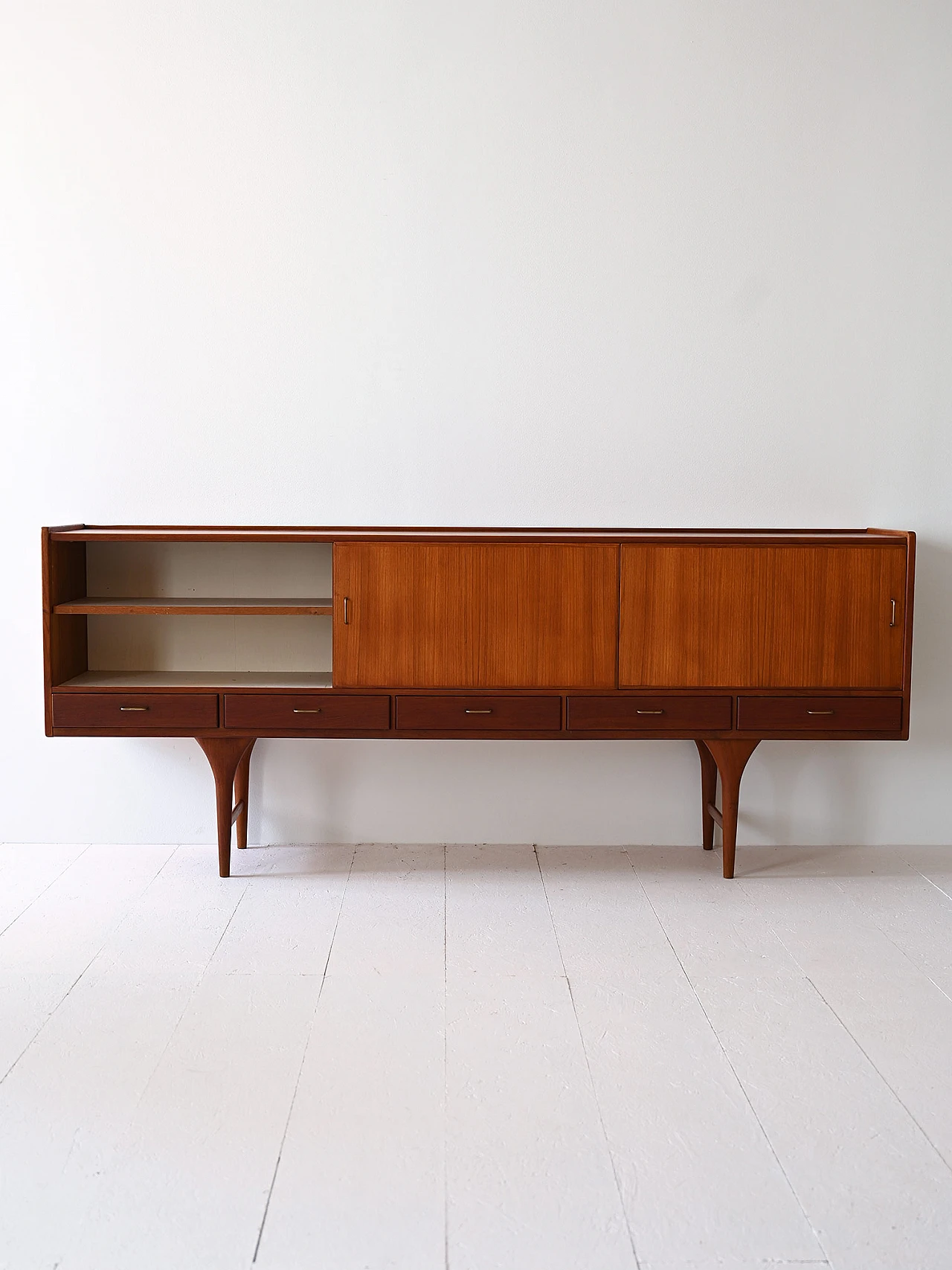 Wooden sideboard by Svante Skogh, 1960s 4