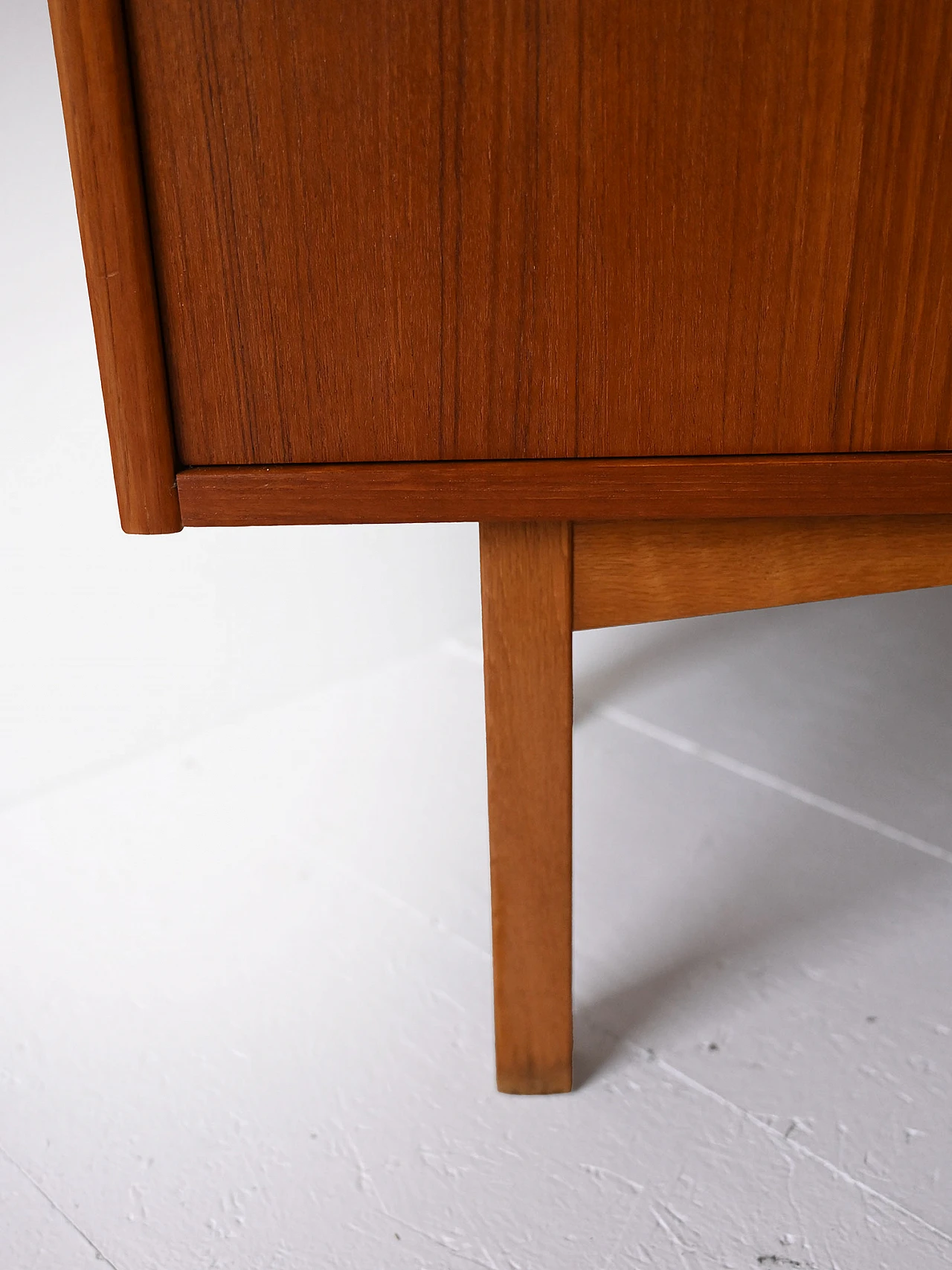 Swedish sideboard with drawers and sliding doors, 1970s 10