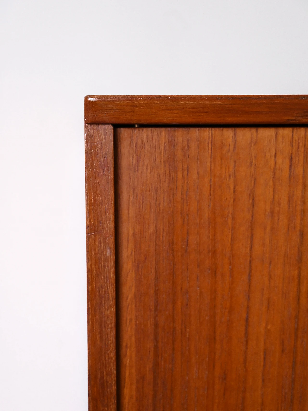 Teak cabinet with black details, 1960s 7