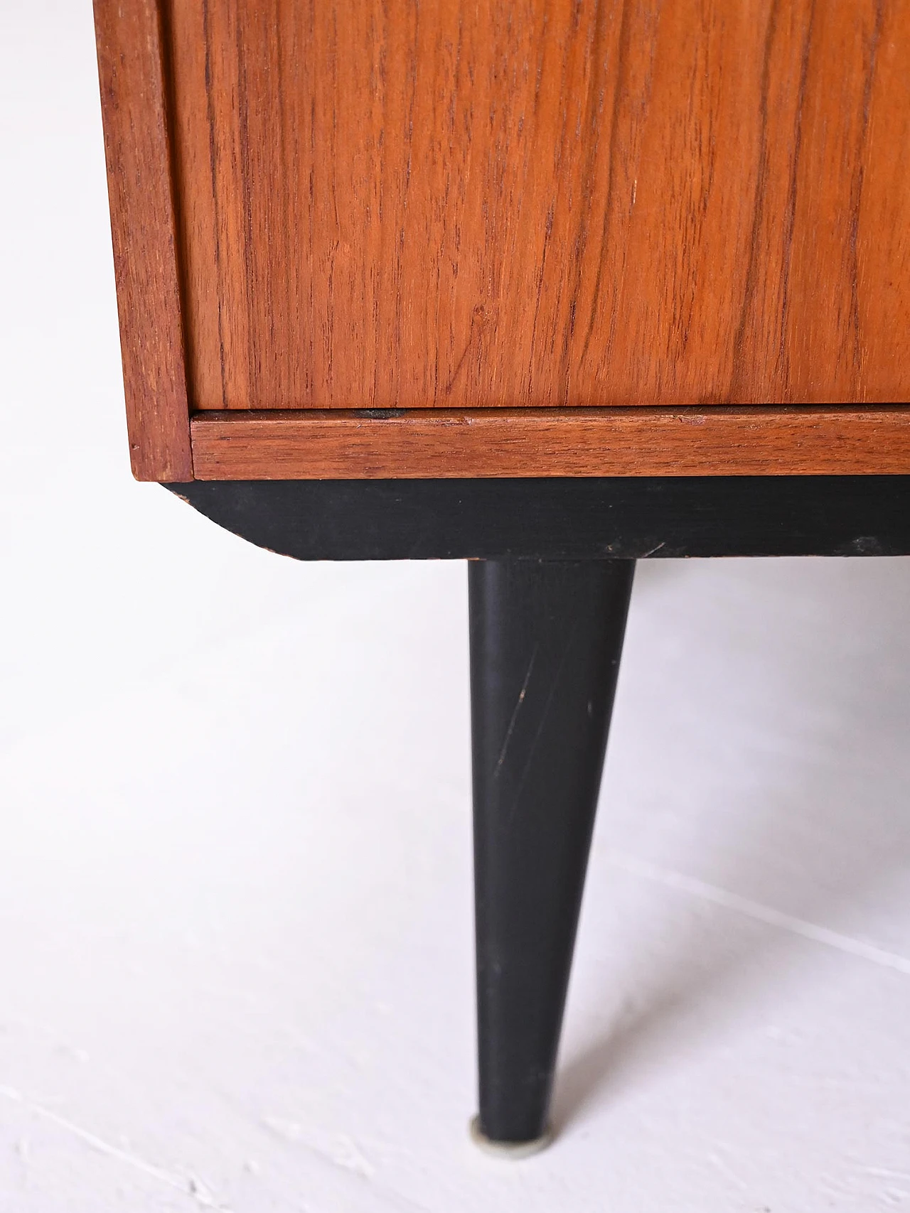 Teak cabinet with black details, 1960s 8