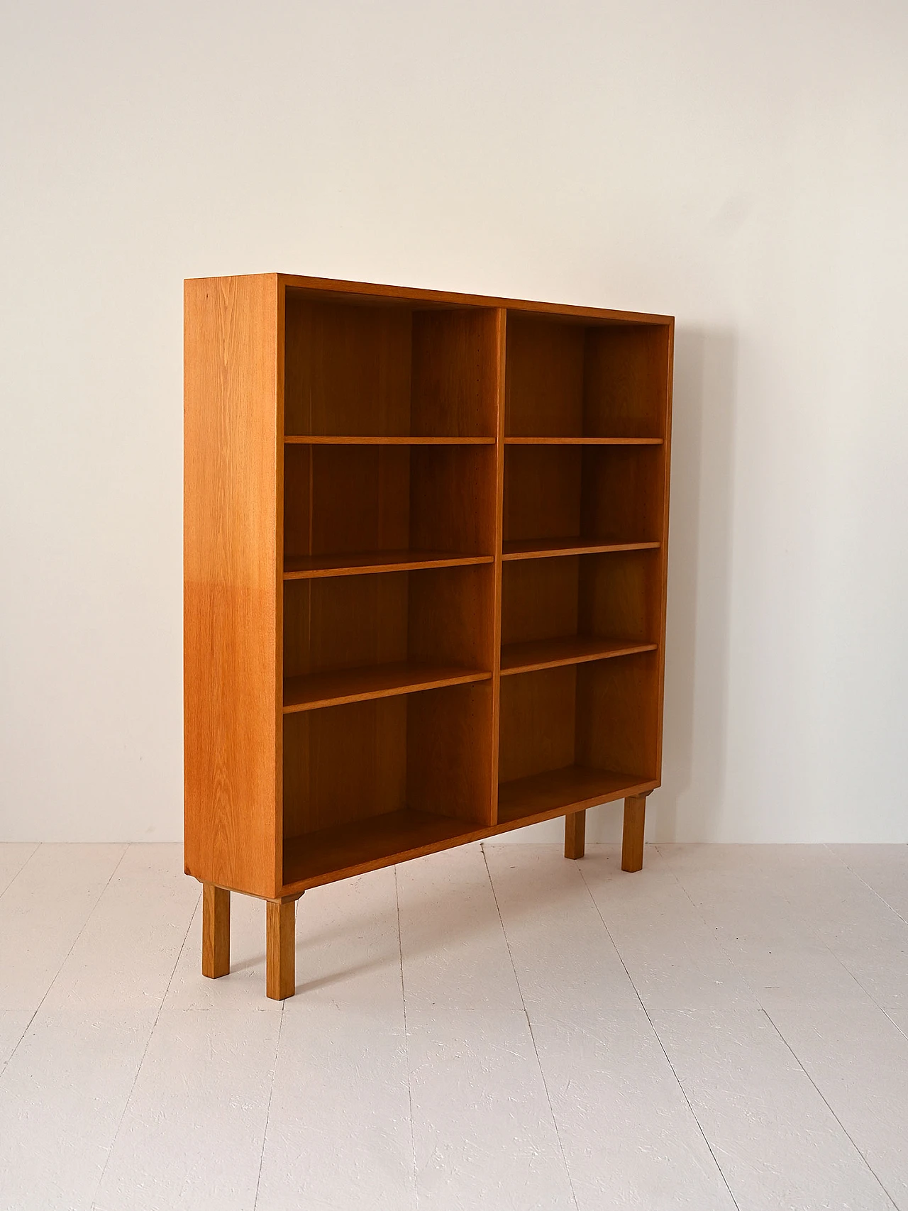 Scandinavian oak bookcase, 1960s 3