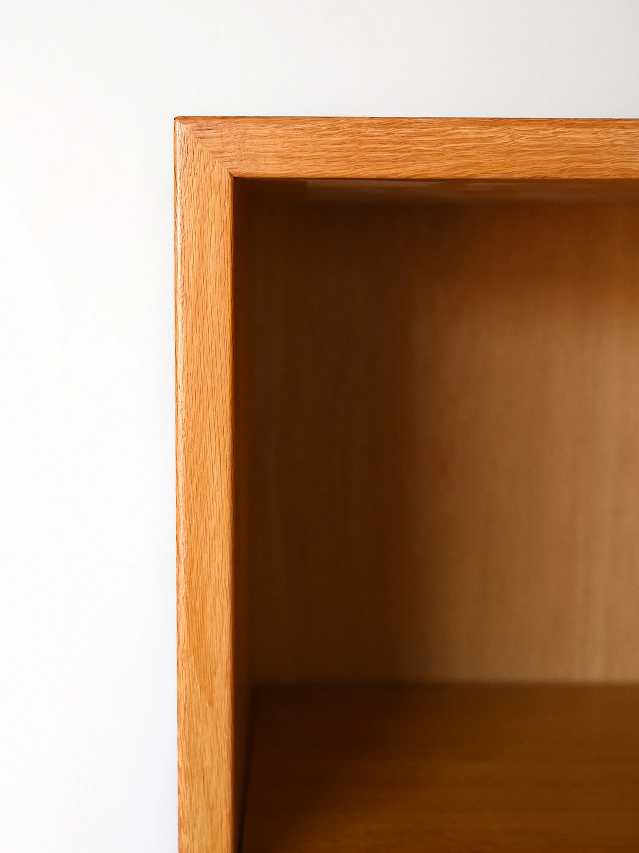 Scandinavian oak bookcase, 1960s 5