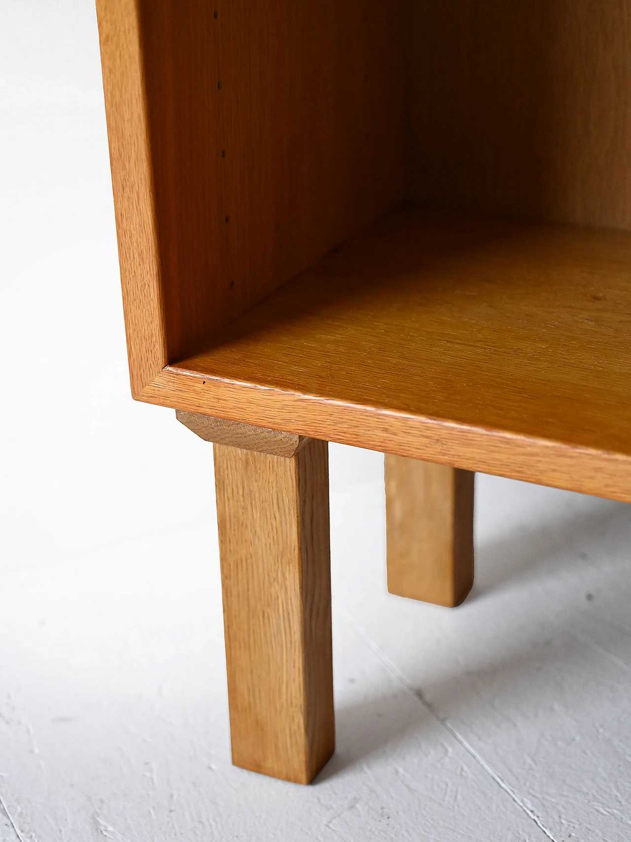 Scandinavian oak bookcase, 1960s 7