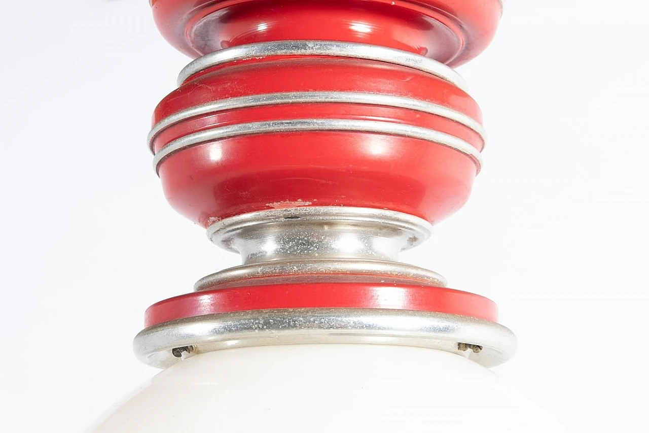 Mid-Century Italian Modern Ball Ceiling Lamp, 1950s 4