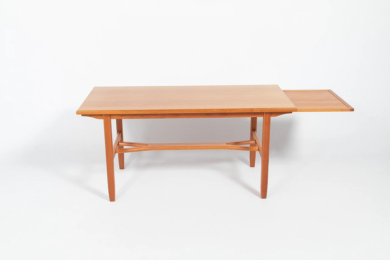 Extendable Coffee Table by Carl Malmsten for Afors Mobelfabriks, 1960s 3