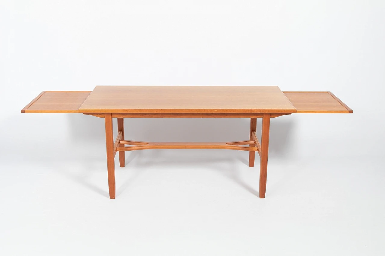 Extendable Coffee Table by Carl Malmsten for Afors Mobelfabriks, 1960s 4