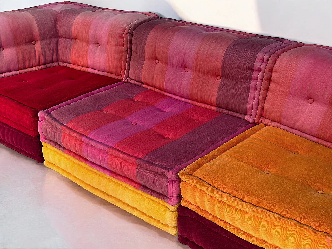 Mah Jong sofa by Kenzo Takada for Roche Bobois, 2000s 8