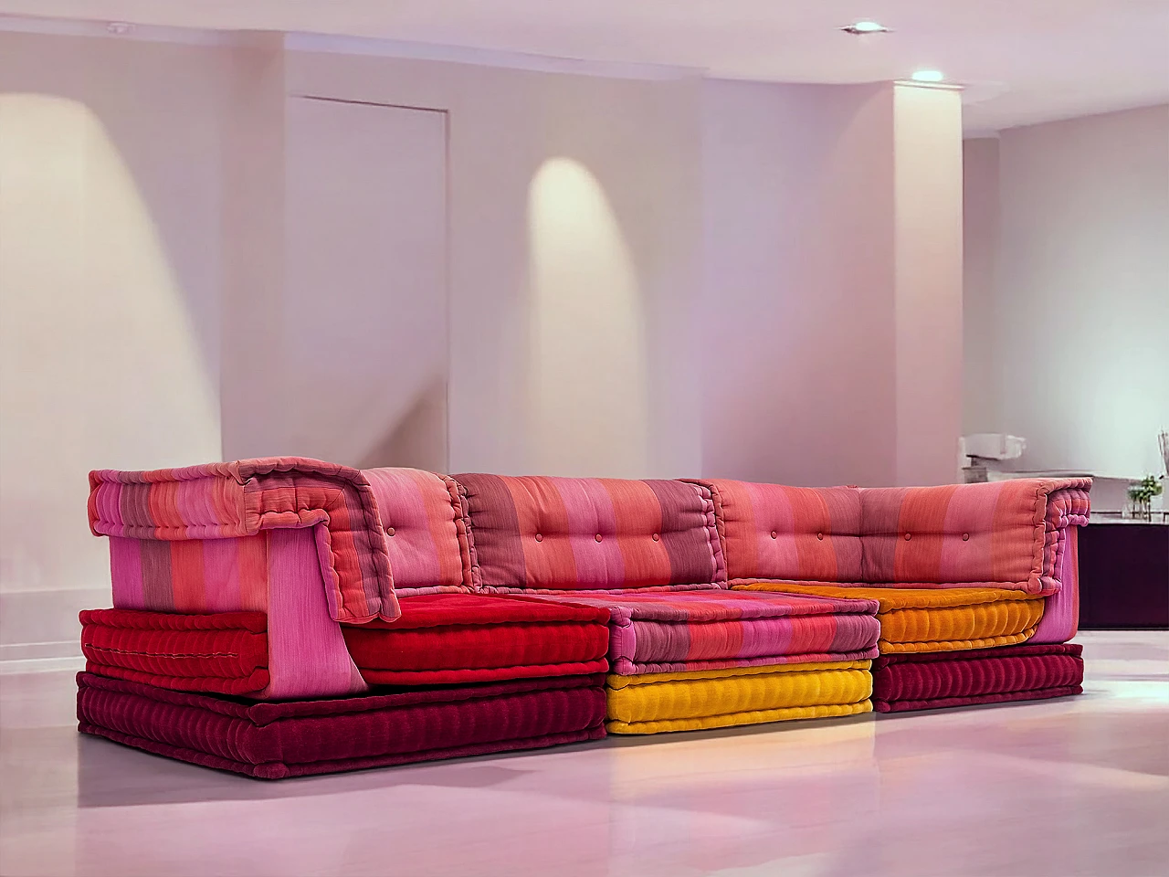 Mah Jong sofa by Kenzo Takada for Roche Bobois, 2000s 12