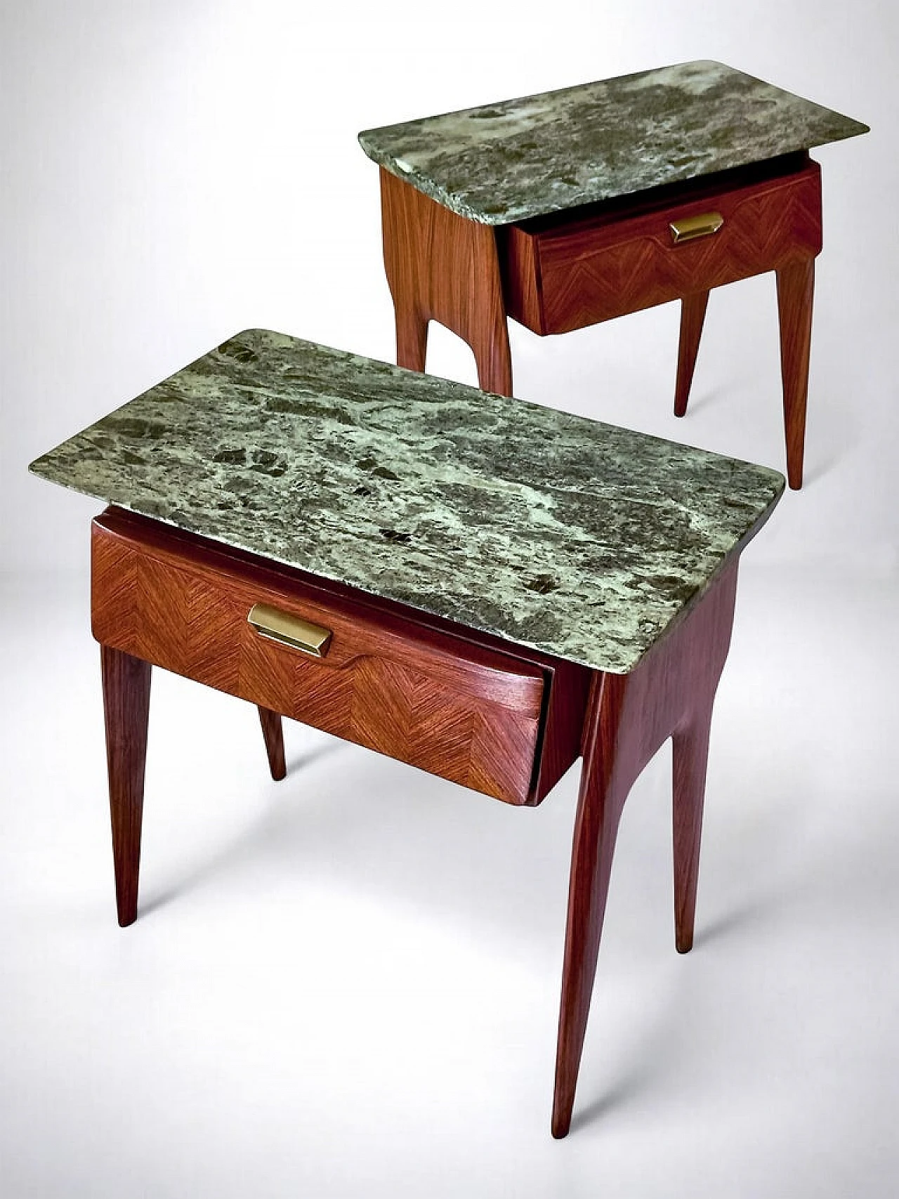 Pair of bedside tables by La Permanente Mobili Cantú, 1950s 2