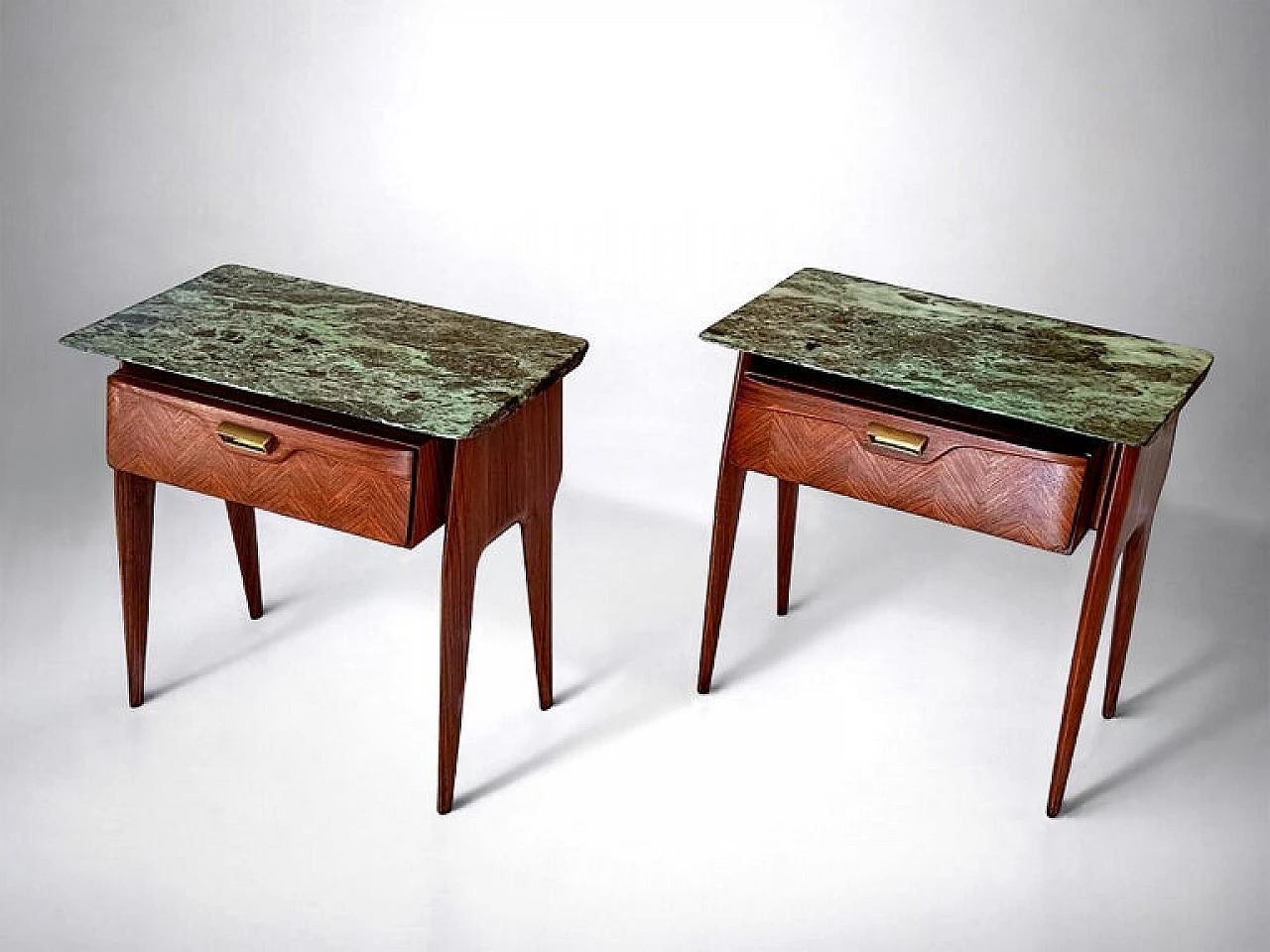 Pair of bedside tables by La Permanente Mobili Cantú, 1950s 3