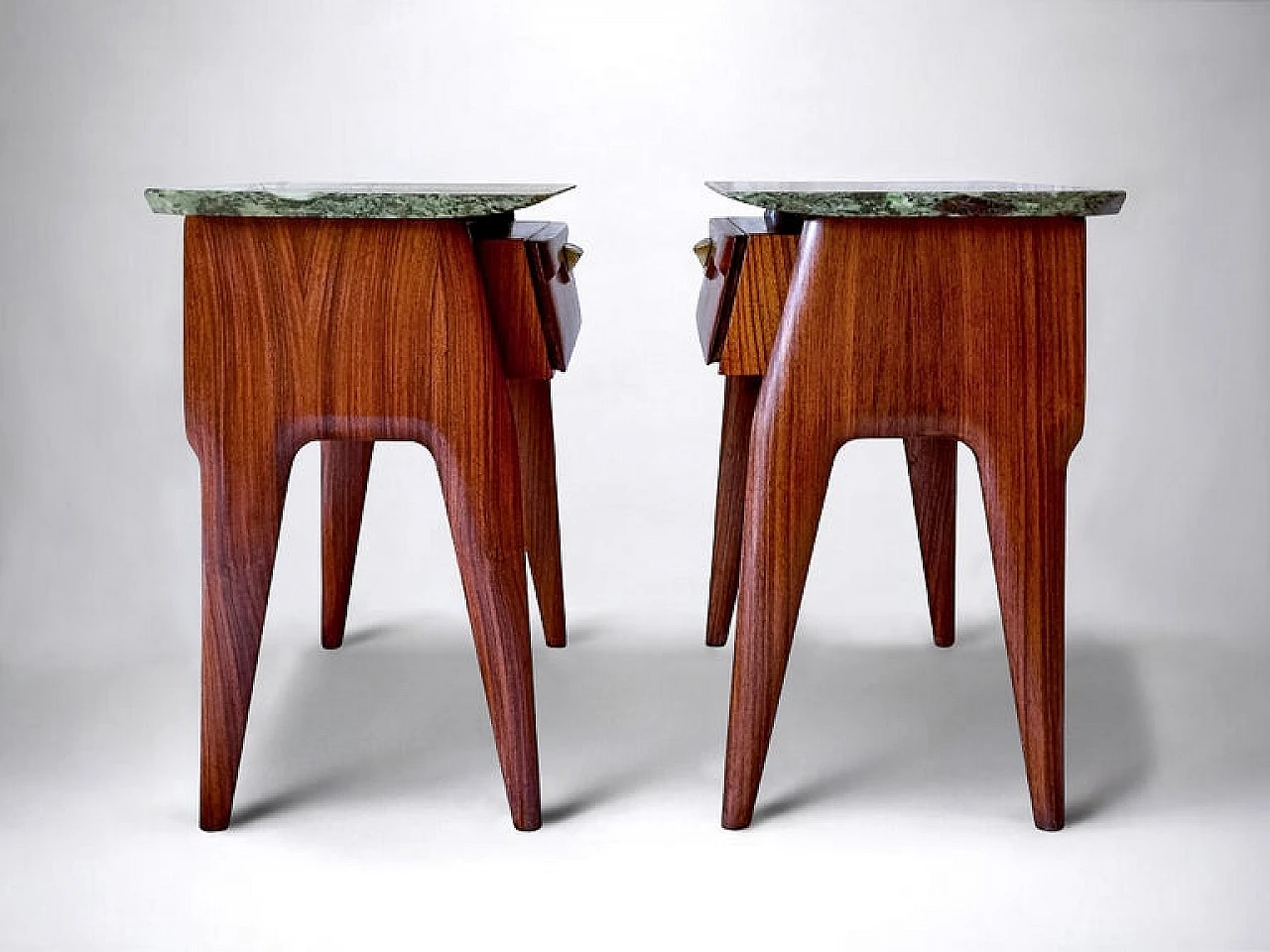 Pair of bedside tables by La Permanente Mobili Cantú, 1950s 5