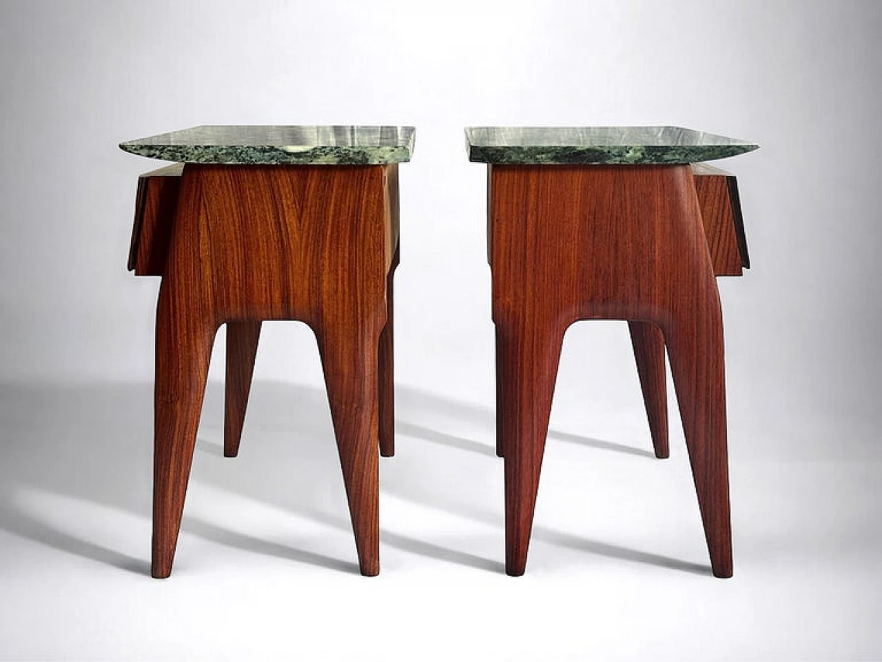 Pair of bedside tables by La Permanente Mobili Cantú, 1950s 6