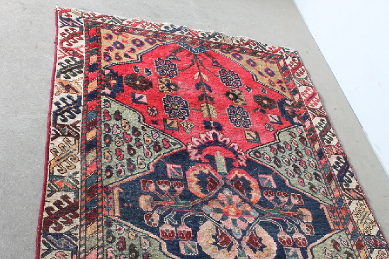 Hand-knotted Persian carpet, early 20th century 7