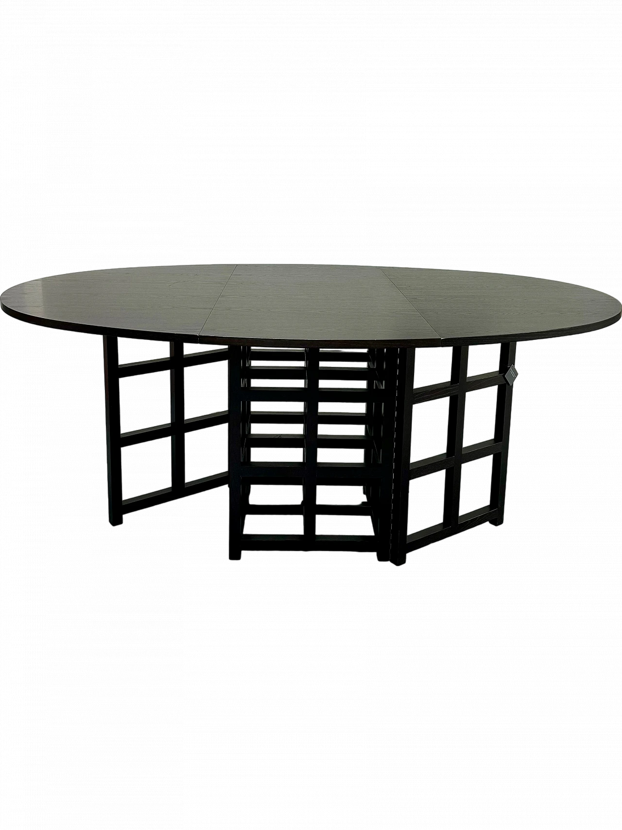 Ebonised ash table by Mackintosh for Cassina, 1970s 7