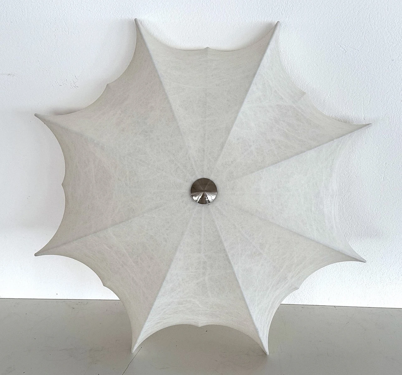 Large Cocoon Ceiling Light from Goldkant Leuchten, 1970s 5