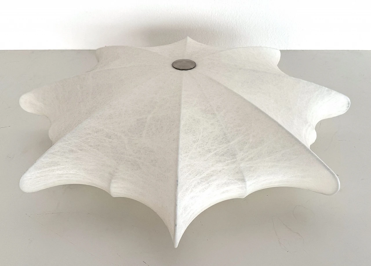 Large Cocoon Ceiling Light from Goldkant Leuchten, 1970s 9