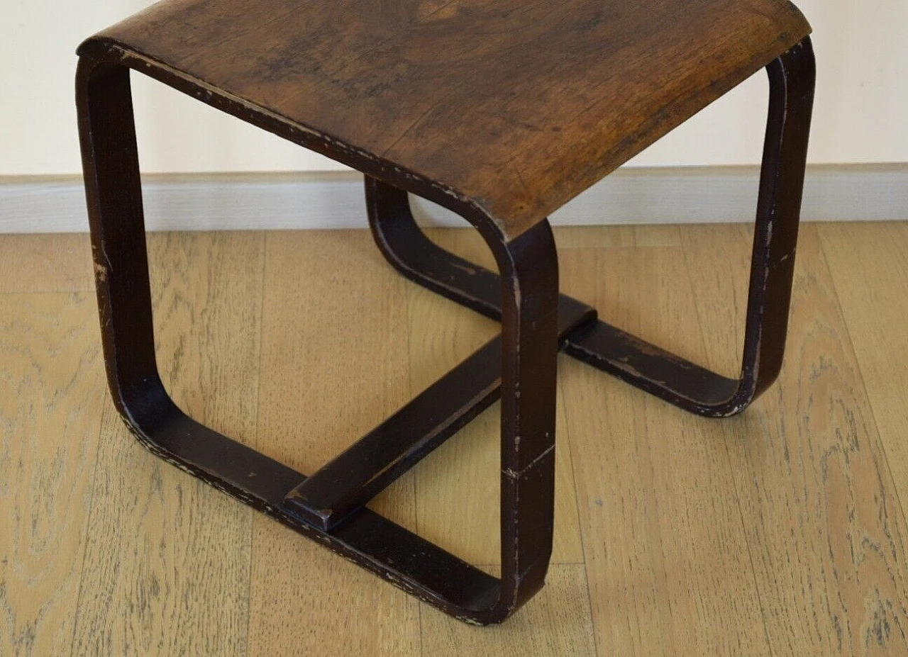 Wooden coffee table by G. Pagano Pogatschnig for Maggioni, 1938 3