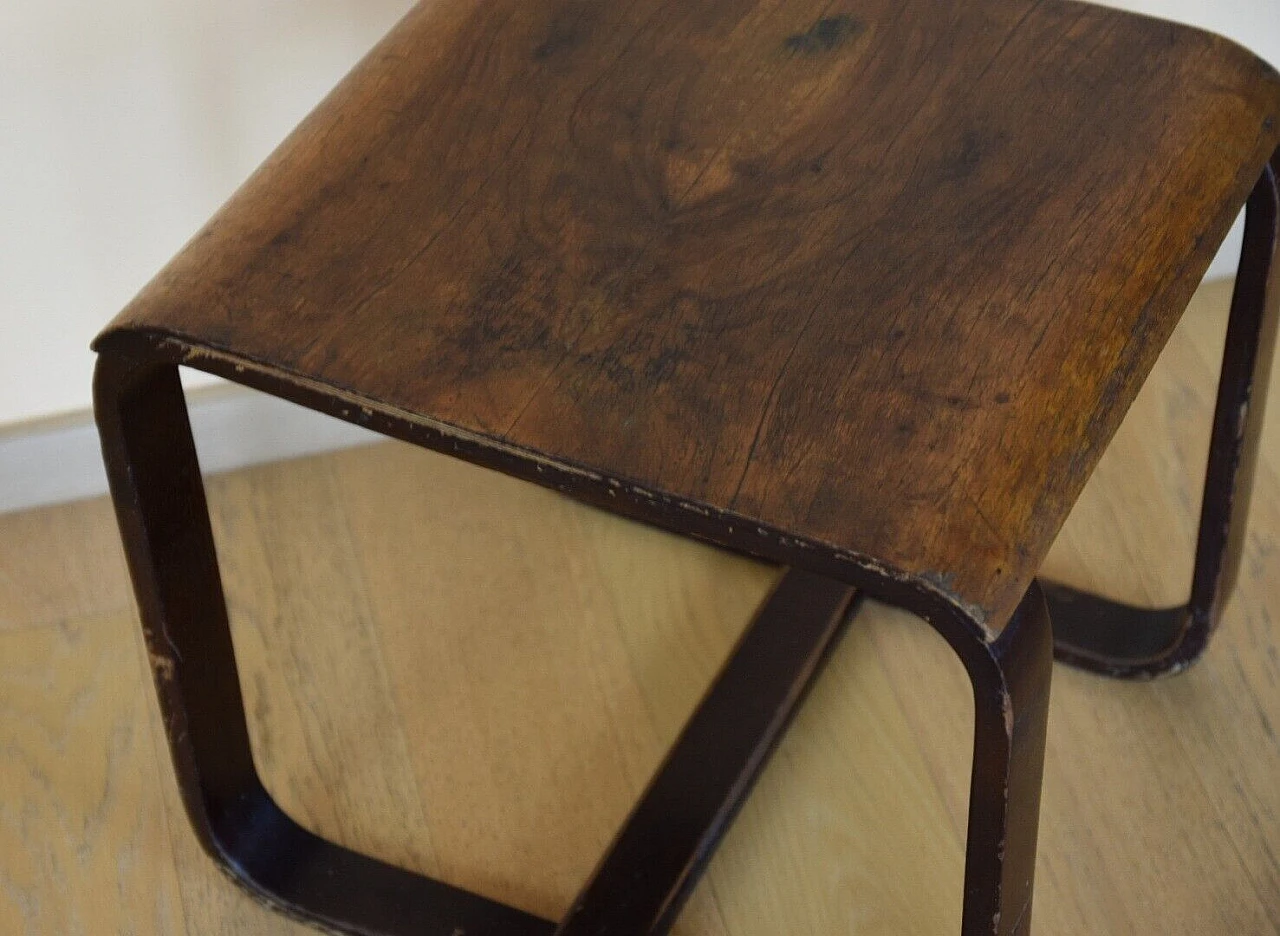 Wooden coffee table by G. Pagano Pogatschnig for Maggioni, 1938 4